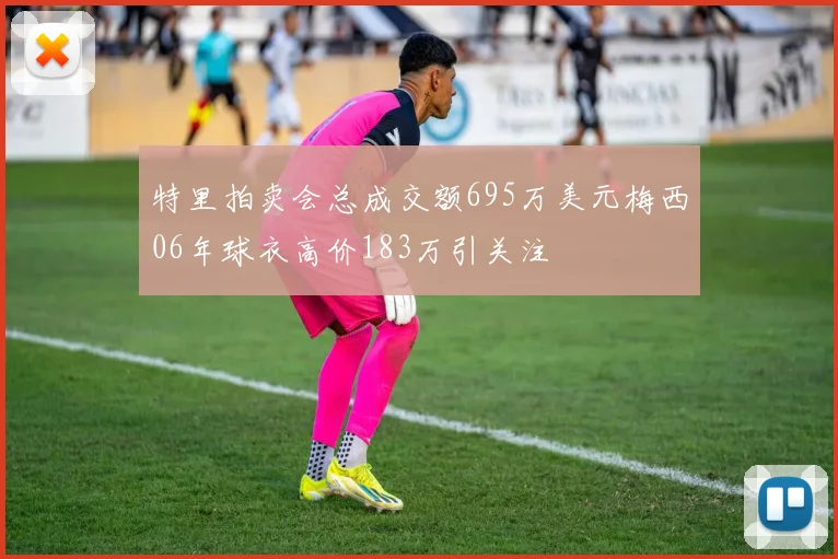 特里拍卖会总成交额695万美元梅西06年球衣高价183万引关注